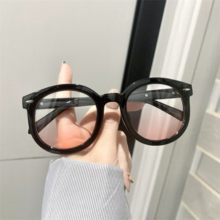Blush Gradient Kính cận thị Clear Blush Lens Kính chặn ánh sáng xanh để chơi game Học sinh đọc sách