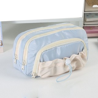 Charmantcc1 Hộp đựng bút chì nhiều lớp Dung tích lớn Túi đựng bút nhiều lớp Túi đựng bút chì du lịch Túi đựng bút chì cho Of Of Of