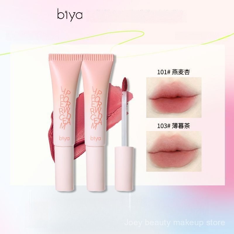 Kem môi Biya, son môi bùn matte, son bóng bền lâu và 8GBE