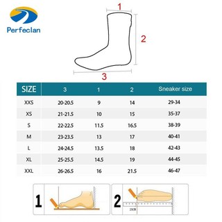 Perfeclan Lặn Tất Wetsuit Nam Nữ Mềm Mại Chống Thấm Nước Chống Trơn Trượt Bơi Lặn