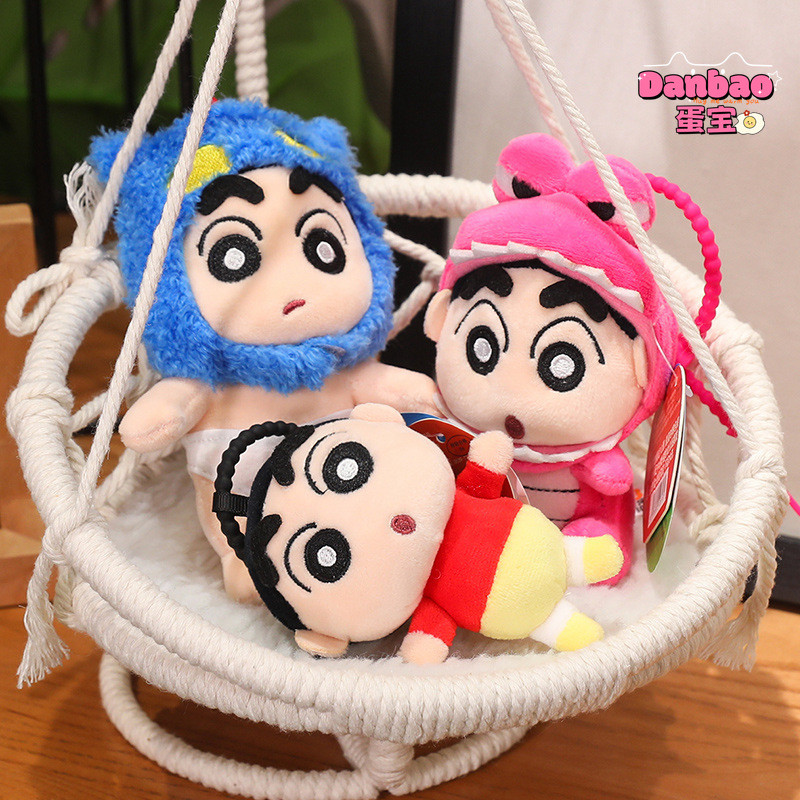 Crayon Shin-Chan Series Đồ Chơi Sang Trọng Kích Thước Nhỏ Crayon Shin-Chan Mặt Dây Chuyền Biến Đổi Búp Bê Shin-Chan Quà Tặng Cho Trẻ Em Quà Tặng Sinh Nhật Danbao Đồ Chơi