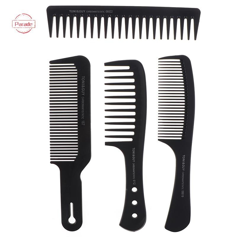 Diễu Hành Nhựa Cắt Tóc Lược Cắt Tóc Lược Tạo Kiểu Tóc Lược Răng Mịn Lược Dụng Cụ VN