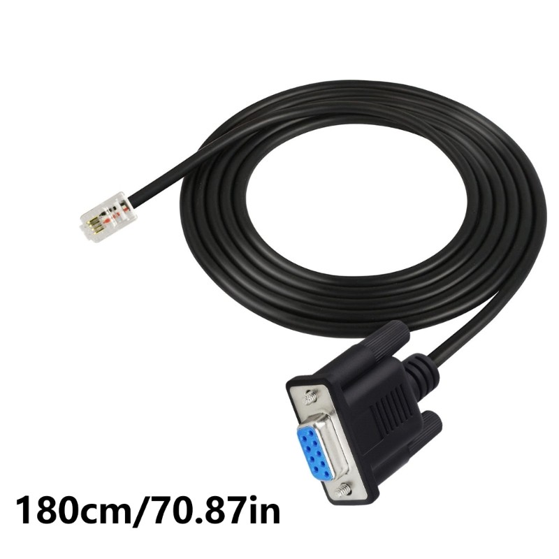 Cáp BT RS232 9 Pin DB9 Nữ Sang RJ9 4P4C Cập Nhật Cáp RS232