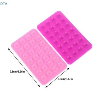 Dta Silicone Thế Giới Vuông Silicon Điện Thoại Di Động Cố Định Hút Xe Gắn Điện Thoại Đa Năng Chống Trượt Hút Cốc PO