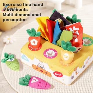 YOWEI Montessori Đồ Chơi Bé Kéo Cà Rốt Sang Trọng Số Hình Dạng Màu Sắc Phù Hợp Trò Chơi Đồ Chơi 0-3 Giáo Dục Cho Bé Quà Tặng VN