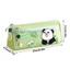 Bút chì GETVOW, Túi bút chì dung lượng lớn Capybara / Panda, Hộp văn phòng phẩm dành cho học sinh chống bụi bẩn di động Đồ dùng học tập