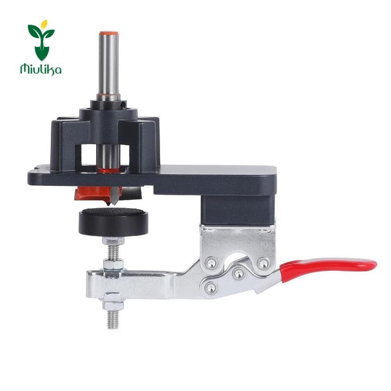 Jig bản lề 35mm, Dụng cụ mở lỗ bản lề Hướng dẫn khoan khoảng cách cạnh có thể điều chỉnh Bản lề Máy khoan lỗ cho nhà bếp