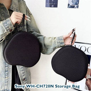 [imamura] Dành Cho Tai Nghe Sony WH-CH720N Vỏ Tai Nghe EVA Màu Đen Nguyên Chất Vỏ Hộp Đựng Tai Nghe Túi Bảo Quản