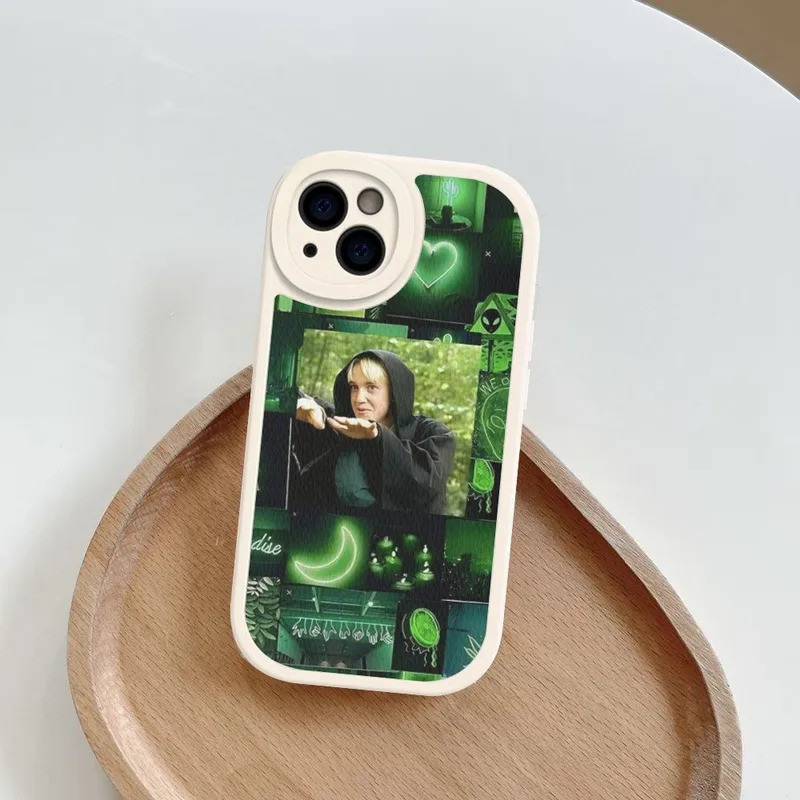 Ốp điện thoại TP-1 D-Draco M-Malfoy Da cứng cho iPhone 16 17.35 14 13 12 Mini 11 14 Pro Max Xs X Xr 7 8 Plus Fundas