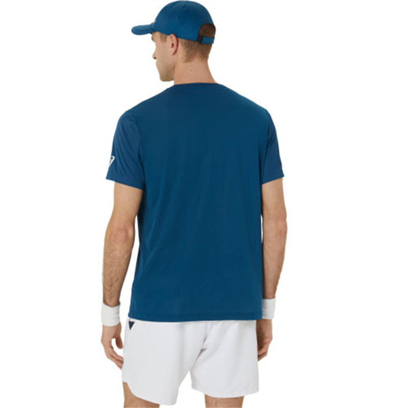 Mới Quần Vợt Nam Thể Thao Áo Thun Cổ Tròn Rộng 100% Cotton Cao Cấp Áo Thun Nữ Tay Ngắn