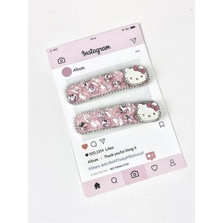 Phiên bản Hàn Quốc Kẹp tóc tua rua Nhấp Nháy kitty Nữ
