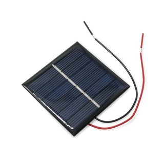 Cc 2-3V 100mA Tấm năng lượng mặt trời nhỏ có bảng sạc dây Tấm pin mặt trời