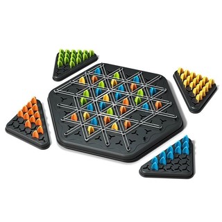 Cờ Liên Xích, Đồ Chơi Cờ Vua Tam Giác Dây Chun Boardgame, Đồ Chơi Trẻ Em Phát Triển Trí Tuệ