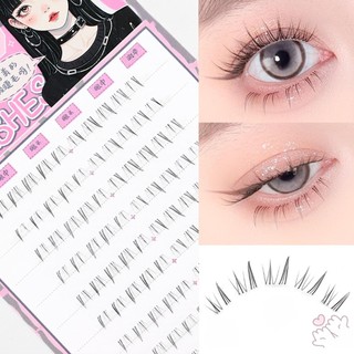 IOIIK 10 hàng-- Mix 4-6mm Đáy Nối Mi Mềm Manga Đáy Cụm Lông Mi Hoàn Hảo Cho Cuộc Họp Cuộc Sống Văn Phòng Sử Dụng Hàng Ngày