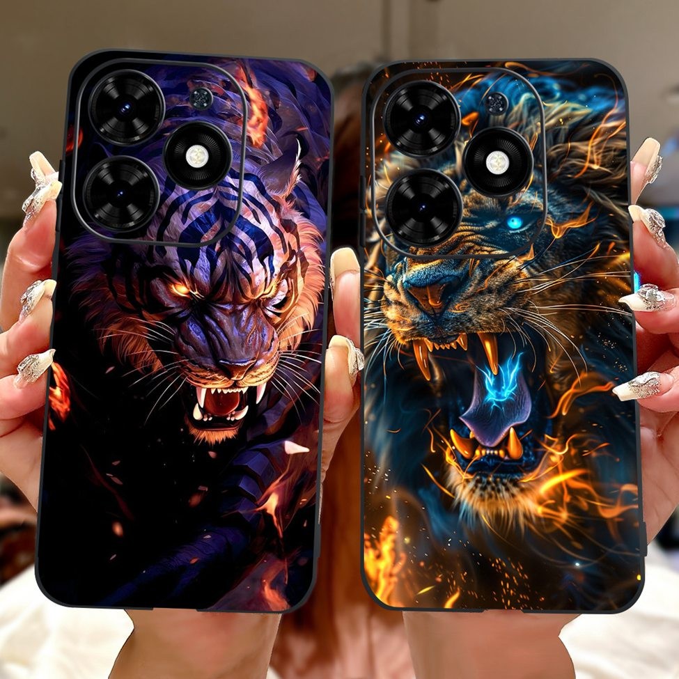 Tecno Spark 20 KJ5 KJ5n 20C BG7n BG7 Ốp điện thoại Tecno Spark 20C Ốp điện thoại Bướm Sang Trọng Tình Yêu Thời Trang Hoa Thoáng Mát Đẹp Trai Sư Tử Sơn