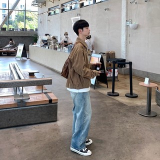 Quần Denim dáng rộng mới 2025 dành cho nam Quần jean hợp thời trang thông thường