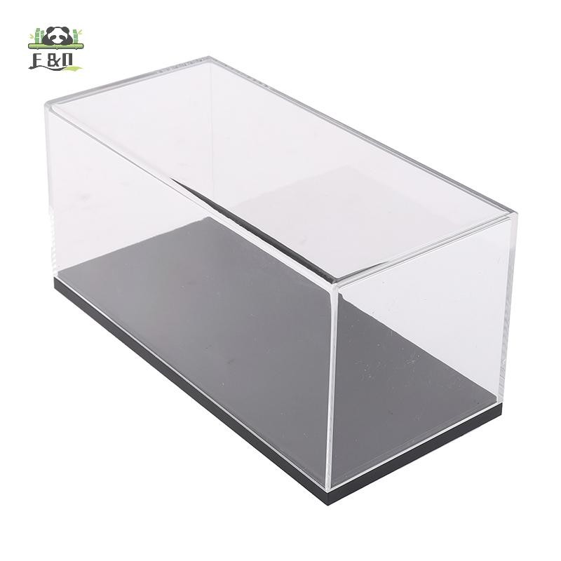 [Shnzdd] Hộp trưng bày mô hình ô tô 1: 32 Hộp bảo vệ trong suốt Hộp đựng bụi Acrylic Giá đỡ bảo quản EMKK