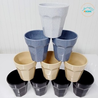 [Giá Xưởng] Ly trà đá nhựa Melamine kích thước Ø8.6 x 9.2cm 250ml 4 màu