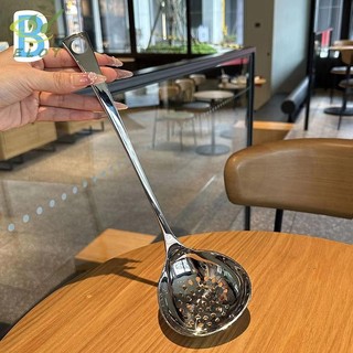 [ELOY] Thìa Inox Tay Cầm Dài Thìa Canh Cho Lẩu Muỗng Rây Rây Nhà Bếp Bộ Đồ Ăn Nấu Ăn Dụng Cụ Thiết Yếu VN