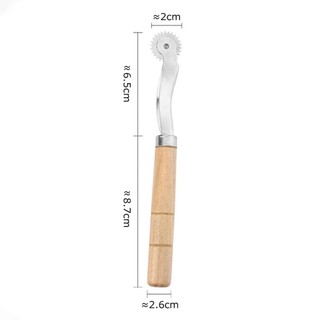 Cây lấy dấu, lăn dấu tạo lỗ trên rập vải da sang dấu khuy dụng cụ cắt may thủ công diy - SUNND
