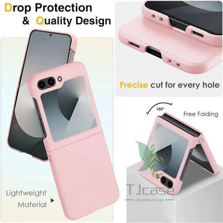 Vỏ siêu mỏng samsung galaxy z flip 7 z flip 6 z flip 5 z flip 4 Ốp cứng thân thiện với da