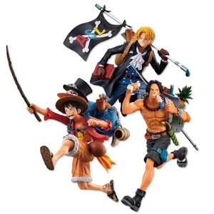 Một Mảnh Tay Chạy Bộ Ba Anh Em Luffy Ace Sabo Anime Trọn Bộ Đồ Chơi Mô Hình Để Bàn Khung Xe Đồ Trang Trí