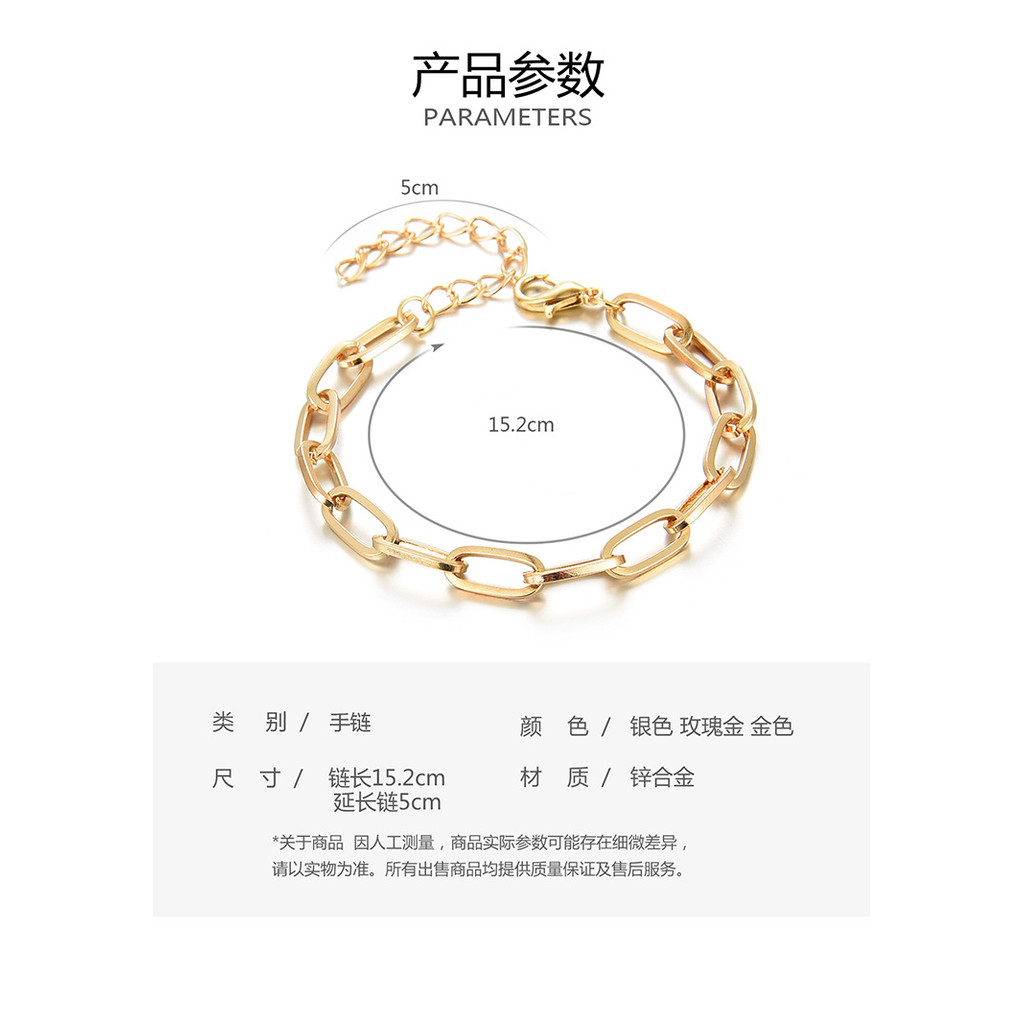Vòng tay dây chuyền chữ thập cá tính mẫu mới Vòng Tay Dây chuyền thời trang trang sức trang sức trang sức tự làm dễ phối khí chất LKKE