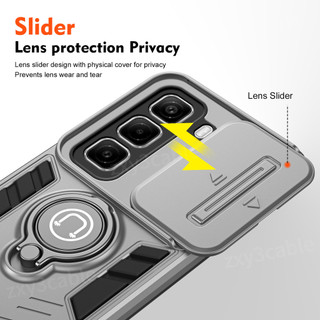 Ốp Lưng Cho Infinix Hot 50 60 Pro plus 4G 2025 Ốp Điện Thoại Có Đế Mềm Cho Hot60Pro + InfinixHot50 Hot50 hot50Pro + Hot50Pro plus X6882 Ốp Lưng Cứng Giáp Chống Sốc