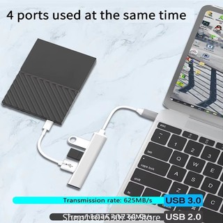 Type-c Sang 4 Trong 1 USB Chuyển Đổi Sạc Cáp Nguồn Cho Xiaomi Lenovo Macbook Pro 13 15 Air Pro PC Phụ Kiện Máy Tính