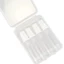 Bình xịt dưỡng da BORAGETE 3 / 4 chiếc, Chai có thể nạp lại du lịch 5-15ML rỗng, Máy bơm ép bền di động có hộp đựng mỹ phẩm