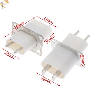 [Gou] 5 Cái Lò Vi Sóng Điện Tử Magnetron 4 Dây Tóc Pin Ổ Cắm Chuyển Đổi Nhà VN