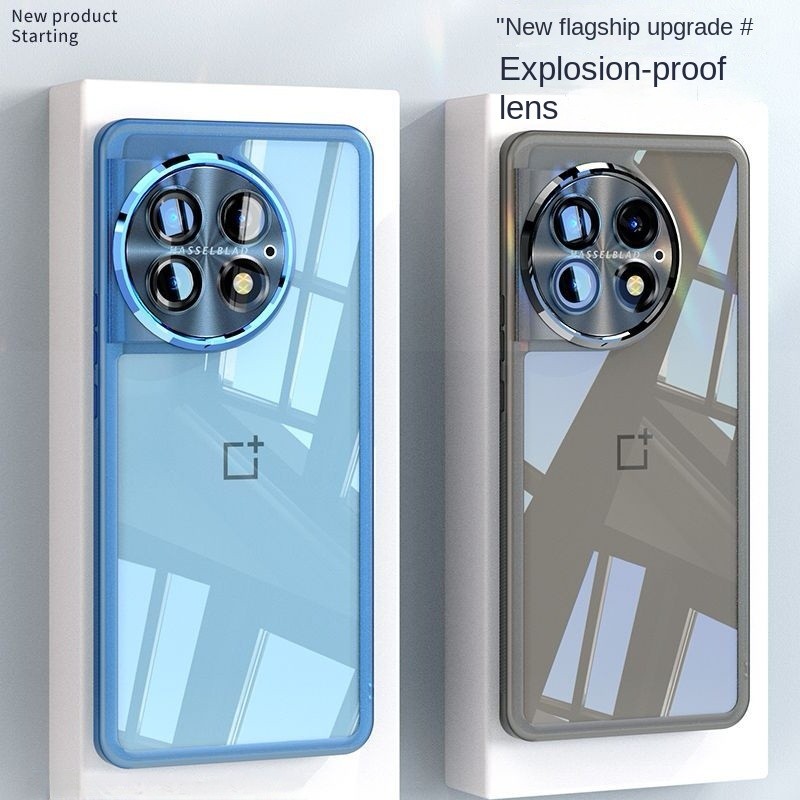 Dành Cho OnePlus 13 Ốp Lưng TPU Mềm Trong Suốt Bảo Vệ Ống Kính Ốp lưng OnePlus13 one plus 12 12R 11 11R 10T Vỏ