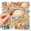 Set 50 Hình Dán Hình Dán Capybara Cute Stiker Meme Chống Thấm Nước Trang Trí Mũ Bảo Hiểm, Ván Trượt, Laptop, Vali, Sổ
