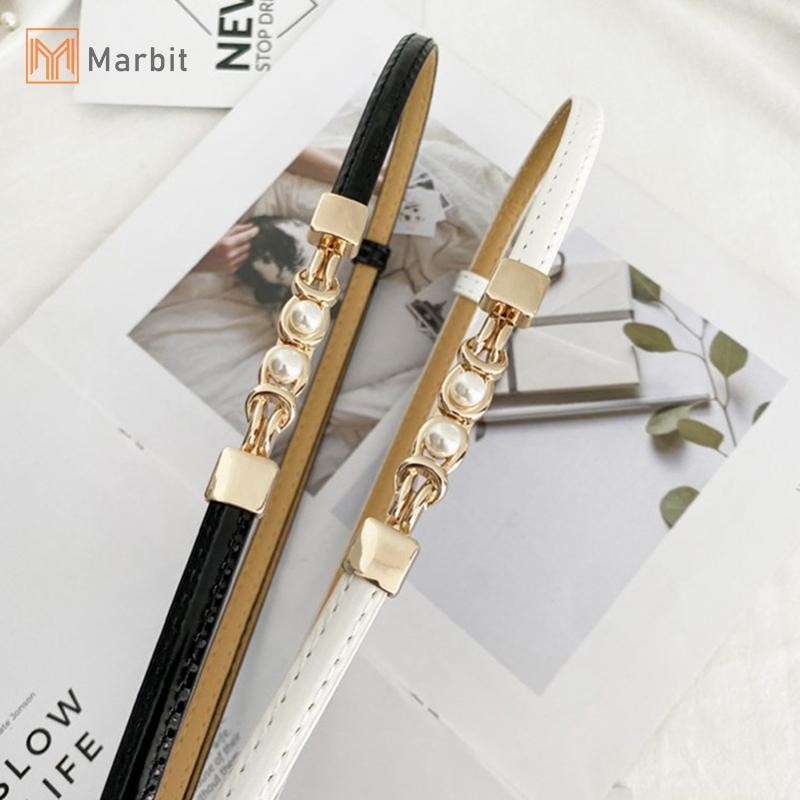 Marbit Nữ Có Thể Điều Chỉnh Thắt Lưng Mỏng Cho Nữ Thời Trang Thiết Kế Phong Cách Skinny Áo Khoác Đầm Thắt Lưng Nữ Mới