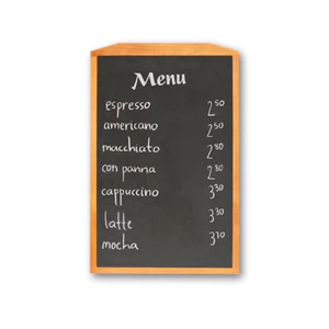 Bảng menu gỗ treo tường ALORA 61x90cm.