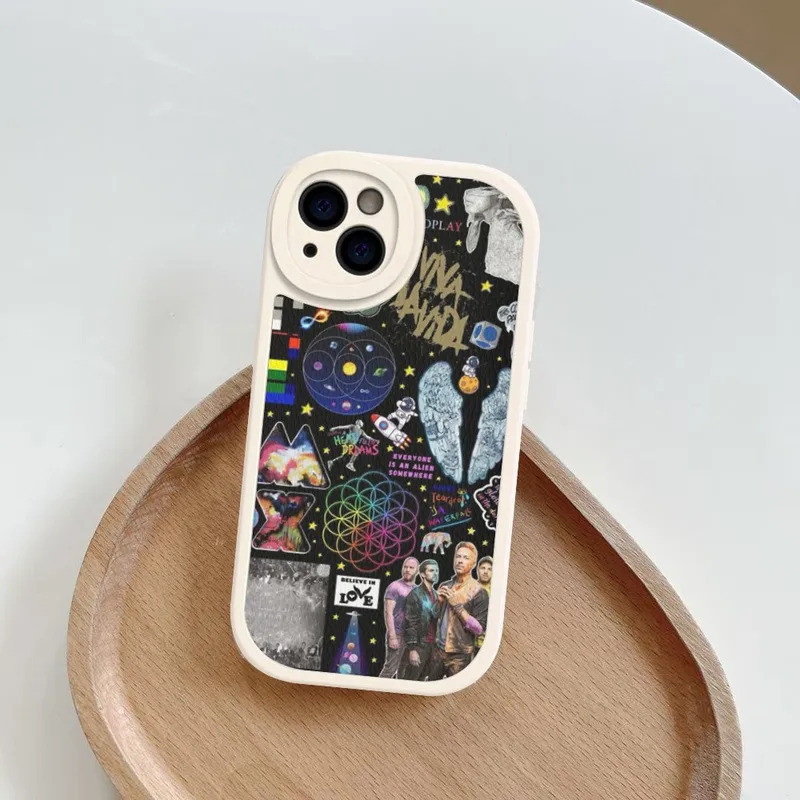 Ốp Điện Thoại TP-1 C-Coldplay Da Cứng Cho iPhone 16 17,15 14 13 12 Mini 11 14 Pro Max Xs X Xr 7 8 Plus Fundas