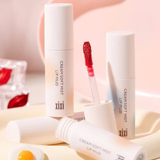 [XIXI] Son Kem Lì XiXi Cream Soft Mist Lip Mud Dưỡng Ẩm Mịn Màng Dễ Tô Màu Lâu Trôi