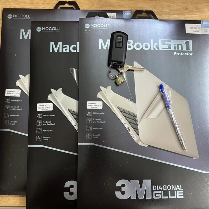 [có mac pro m3) dán 3M 5 in 1 Mocoll/Jcoal cho máy macbook air m2 m1 macbook pro m2 m1 Nguyễn Gia Cao Đạt Q5