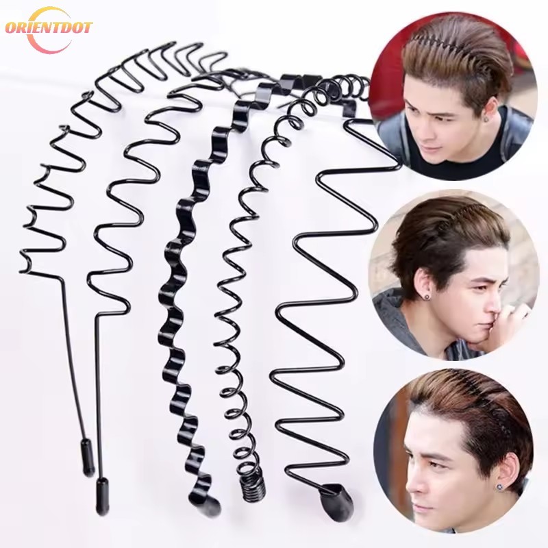 Kim Loại Nam Nữ Phổ Biến Tóc Vòng - Ngoài Trời Thể Thao Chống Trơn Trượt Mịn Co Giãn Răng Lược Unisex Phụ Kiện Tóc