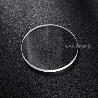 Đồng hồ dày 2.0mm Thủy tinh Sapphire có đường kính 28mm-38mm Đồng hồ pha lê trong suốt Thay thế thủy tinh Sapphire phẳng 1 chiếc