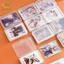 Hộp lưu trữ bằng nhựa trong suốt mới Photocards Hộp lưu trữ thẻ nhỏ Hộp sắp xếp để bàn Hộp phân loại Văn phòng phẩm VN