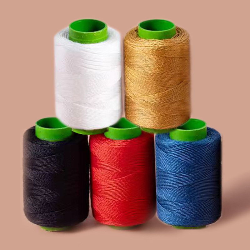 ✪Bộ dụng cụ may 36 món, kim thép mắt lớn cao cấp, dụng cụ cắt đường may 203, chỉ denim dày vừa, năm màu E1GJ