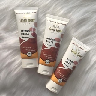 Kem tẩy tế bào chết Gold Bee Organic Coffee & Powder 100g #