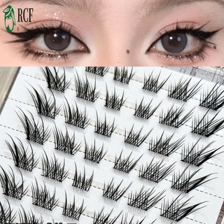 Lông mi giả thực tế không cần keo Cụm lông mi chống nước hàng ngày Hoàn hảo cho bé gái Trang điểm mắt ngủ