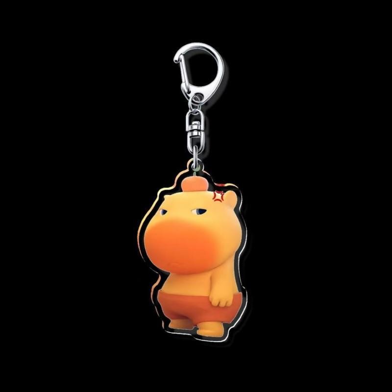 FashionAngel Dễ Thương Capybara Vỏ Điện Thoại Di Động Dây Đeo Móc Chìa Khóa Túi Mặt Dây Chuyền Trang Trí Điện Thoại DIY Dây Ngắn Handmade Trang Sức Quà Tặng VN