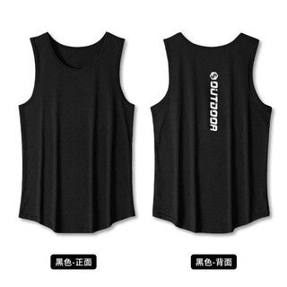 Chạy Bộ Đồ Thể Thao Nam Nữ Nhanh Khô Ice Silk Thể Dục Áo Vest Không Tay Huấn Luyện Bóng Rổ Chạy Bộ Buổi Sáng Theo Dõi Và Trường Quần Short Đôi 516Q