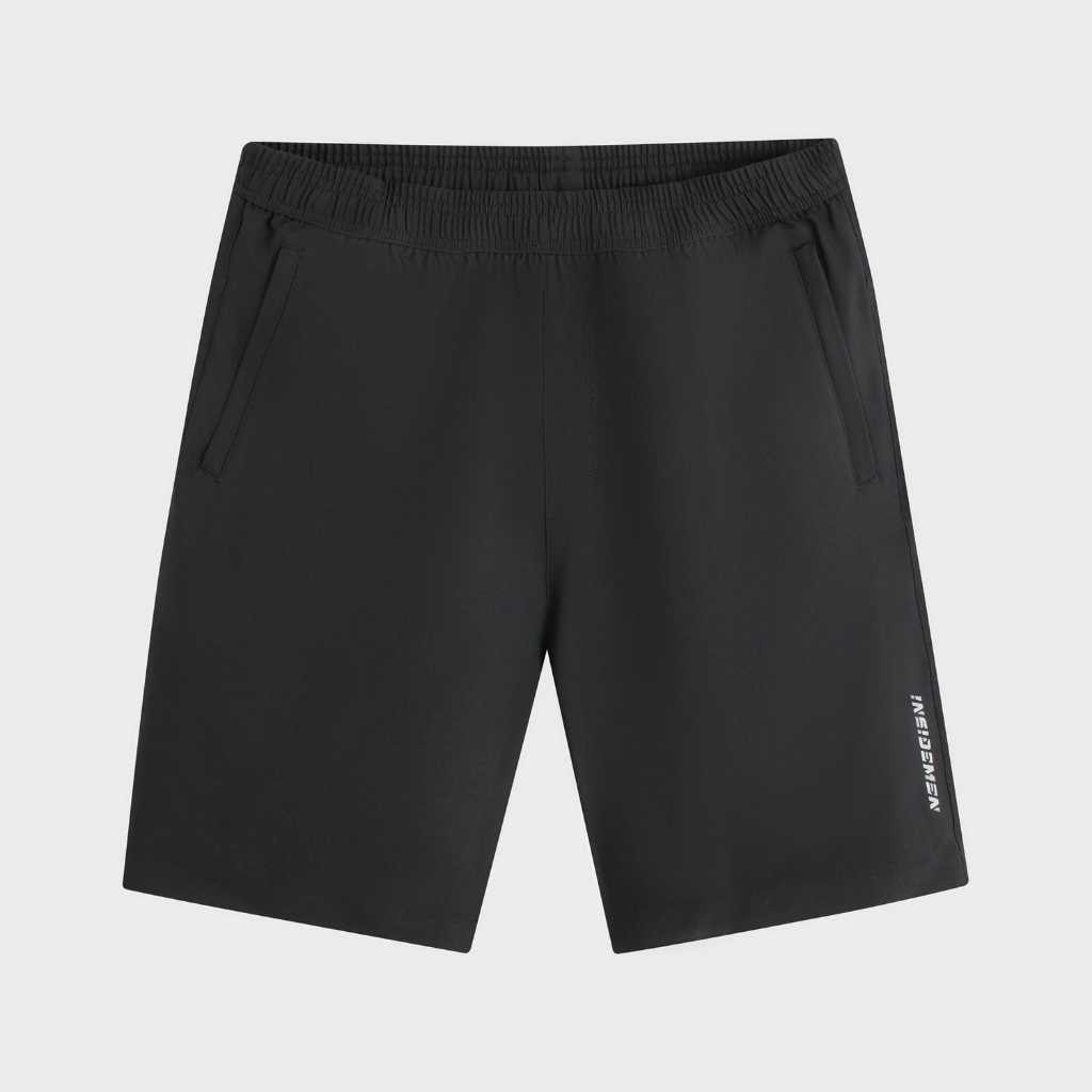 Quần Short Thể Thao Nam Insidemen Regular Fit Co giãn nhẹ ISO095AS0