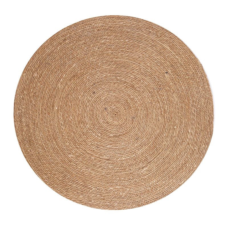 Handmade Cỏ Mây Dệt Thảm Tròn Phòng Ngủ Sàn Thảm Phòng Khách Bàn Cà Phê Trang Trí Thảm