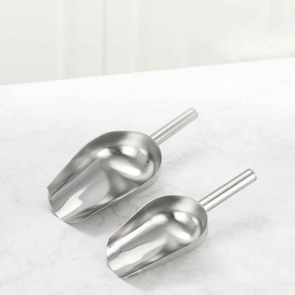 Dụng cụ xúc đá,xúc gạo,xúc các loại hạt bằng inox 304 cao cấp 8/10 kích thước