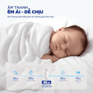 Máy Hút Mũi Cho bé Chido 3 Đầu Hút Cho Trẻ Sơ Sinh đến 5 tuổi chính hãng công nghệ Nhật Bản bảo hành 2 năm